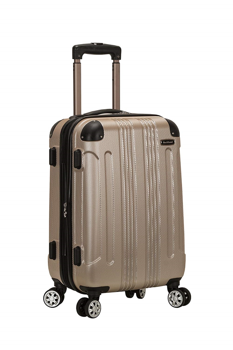 Picture of Rockland F1901-CHAMPAGNE Sonic ABS Upright Spinner Luggage - Champagne