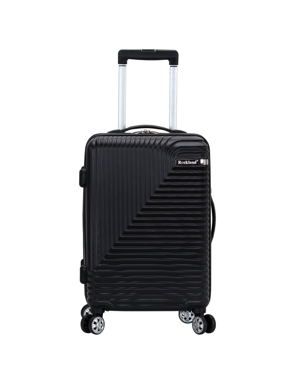 Picture of Fox Luggage F2421-BLACK 20 in. Star Trail ABS Carry on Luggage&#44; Black