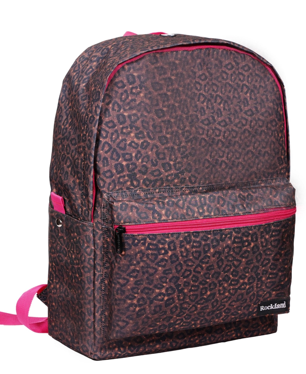 16 in. Classic Laptop Backpack, Pinkleopard