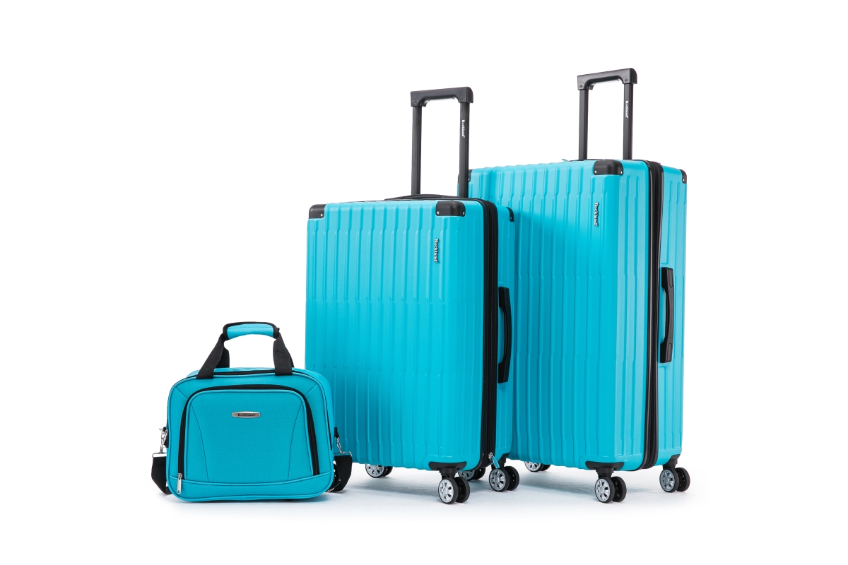 Picture of Rockland F260-TURQUOISE Costa Mesa Travel Luggage Sets&#44; Turquoise - 3 Piece