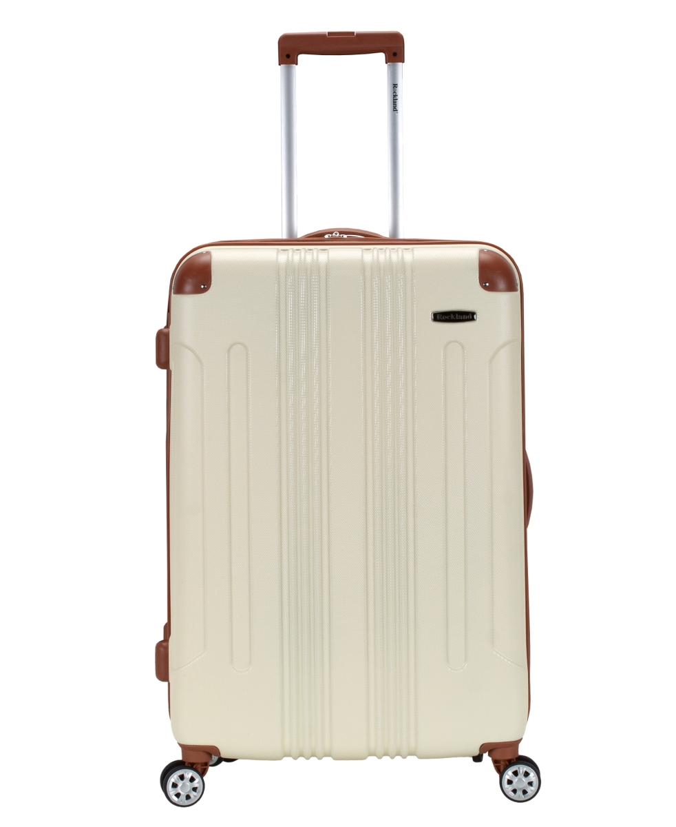 F1903-WHITE London Hardside Expandable Spinner Wheel Luggage, White