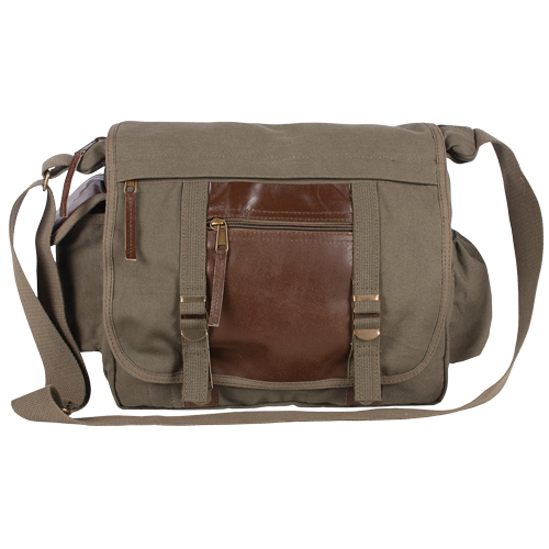 Picture of Fox Outdoor 43-20   Deluxe Concealed-Carry Messenger Bag 