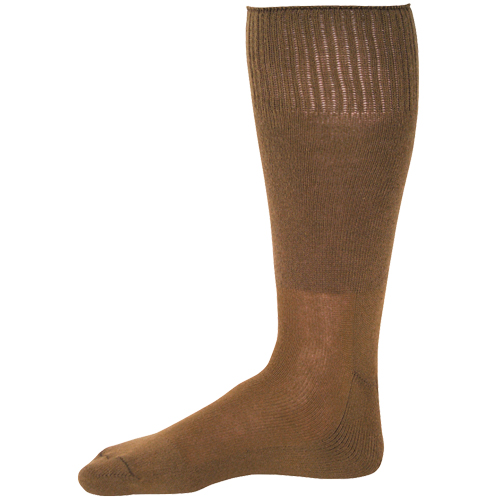 Wool Cushion Sole Sock - Coyote Brown - Medium