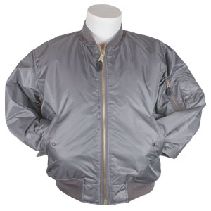 MA-1 Flight Jacket - Grey - 4XL