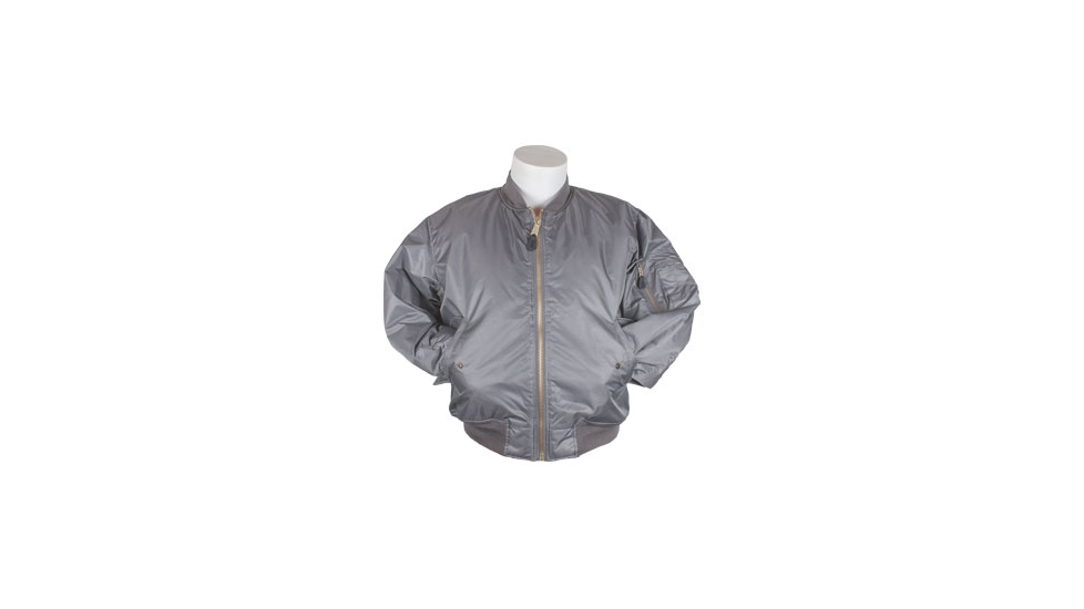 Ma-1 Flight Jacket, Grey -Extra Large