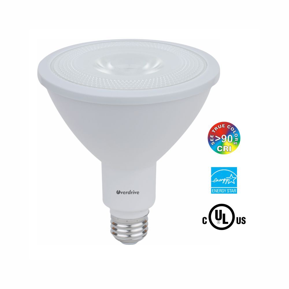 16.5W 3000K 90CRI PAR38 Dimmable Flood LED Light Bulb - Soft White - Pack of 6
