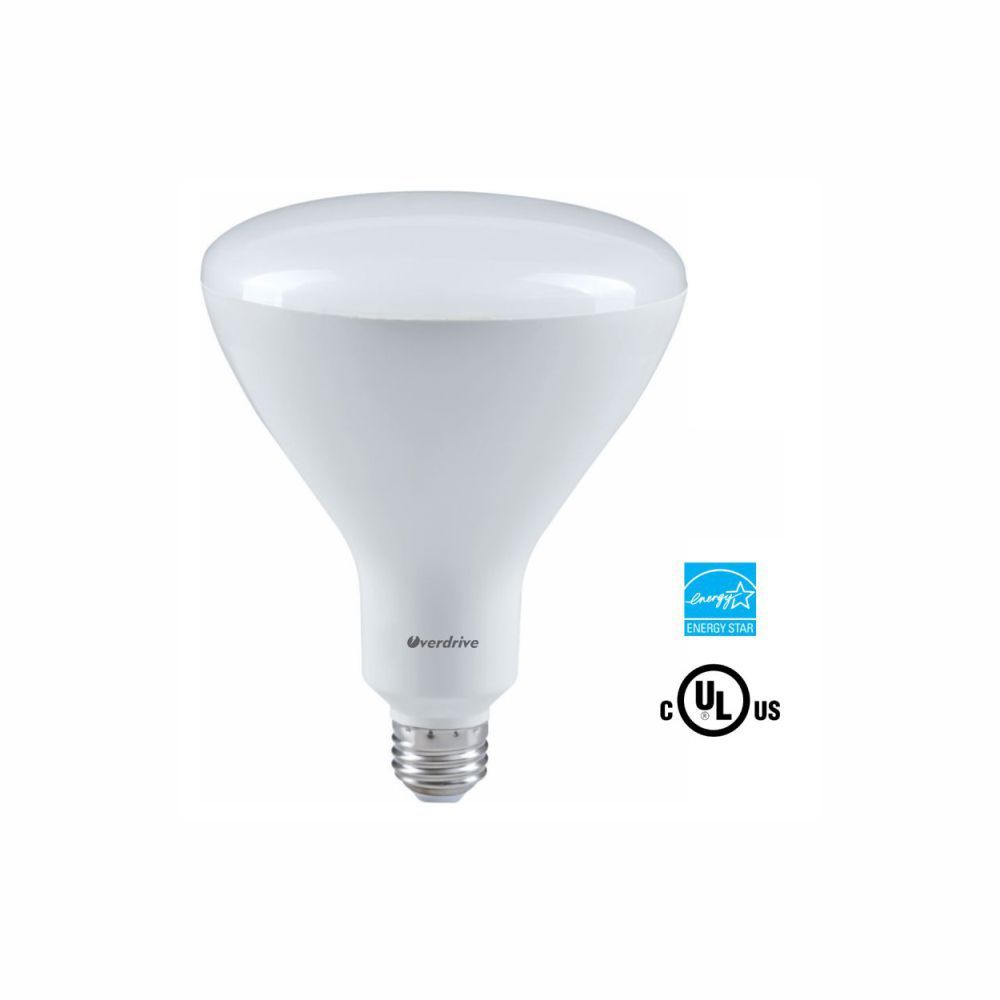 16.5W 5000K BR40 Dimmable Daylight LED Light Bulb - Pack of 6