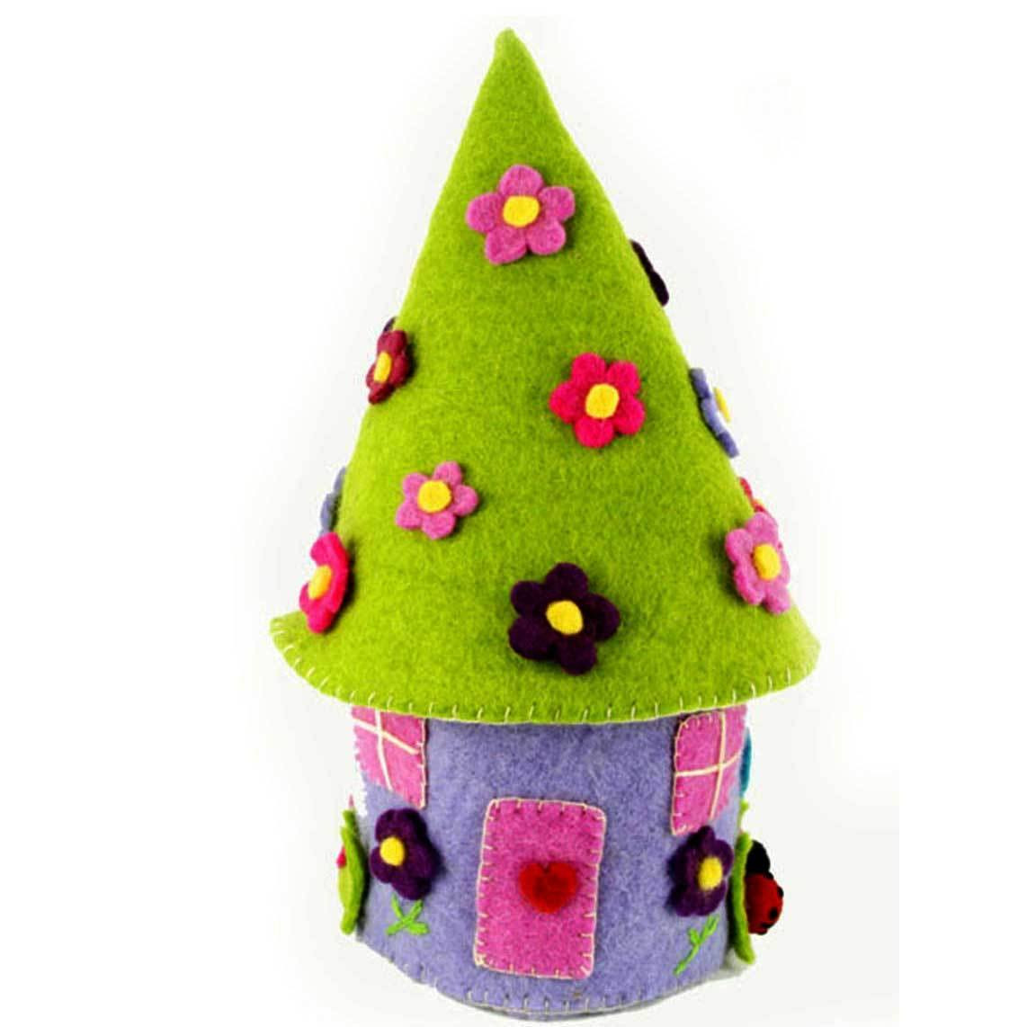 Picture of Global Groove GLG2303-596011 Felted Fairy House