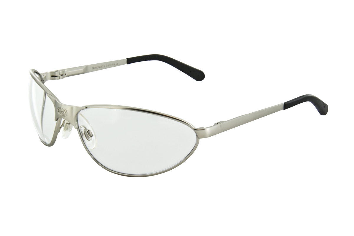 10017 I Beamz Silver Frame Clear Anti-Fog Lenses (Safety)