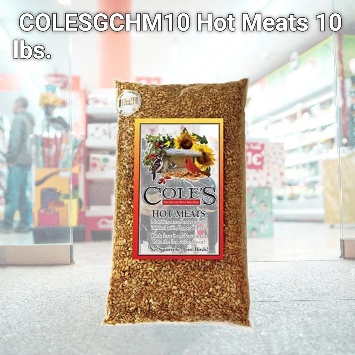 Picture of Coles Wild Bird Products Co COLESGCHM10 Hot Meats 10 lbs.