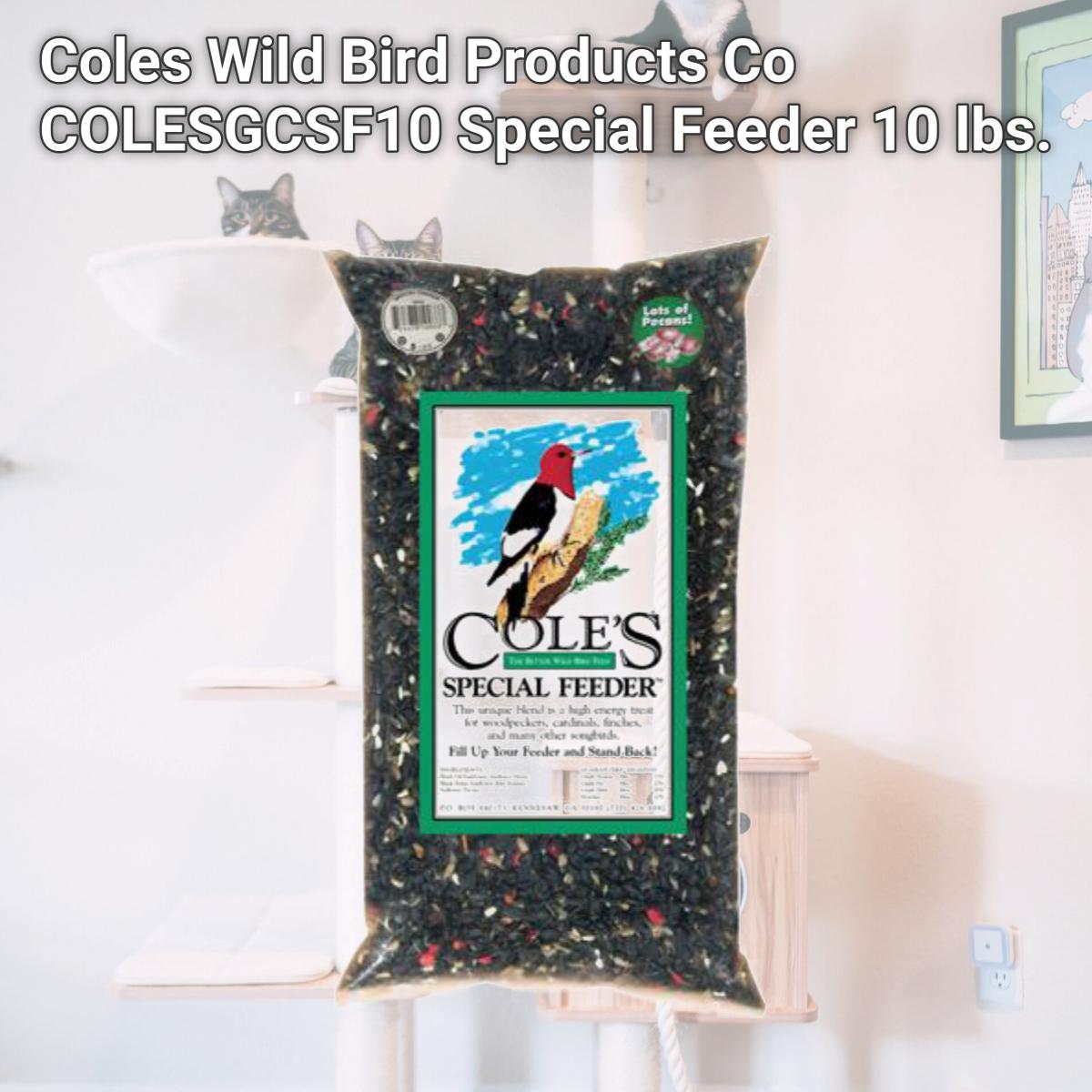 Picture of Coles Wild Bird Products Co COLESGCSF10 Special Feeder 10 lbs.