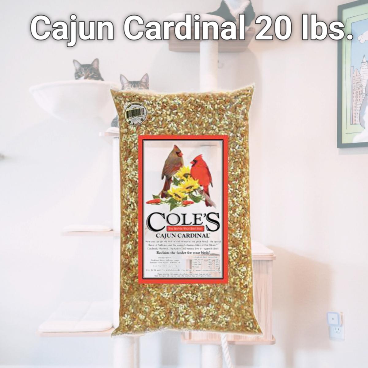 Picture of Coles Wild Bird Products Co COLESGCCB20 Cajun Cardinal 20 lbs.