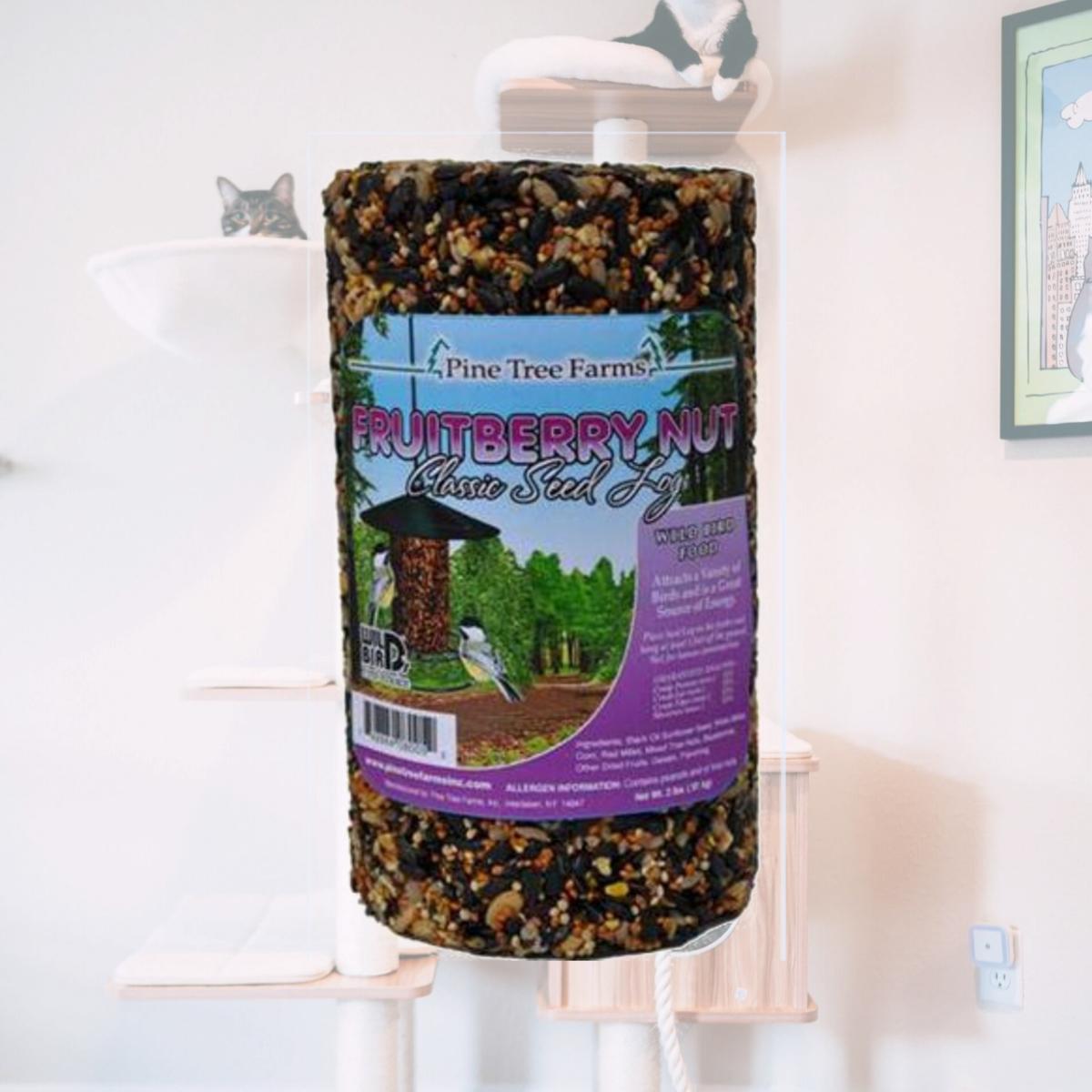 Picture of Pine Tree Farms  Inc PTF8005 Fruit Berry Nut Seed Log 32 oz.