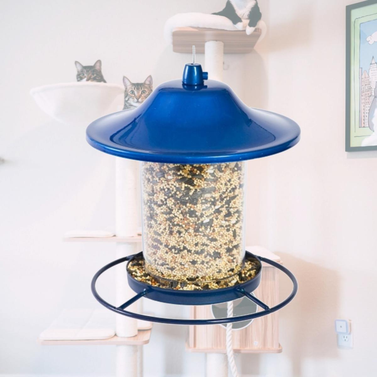 Picture of Perky Pet PP312B Blue Sparkle Panorama Feeder