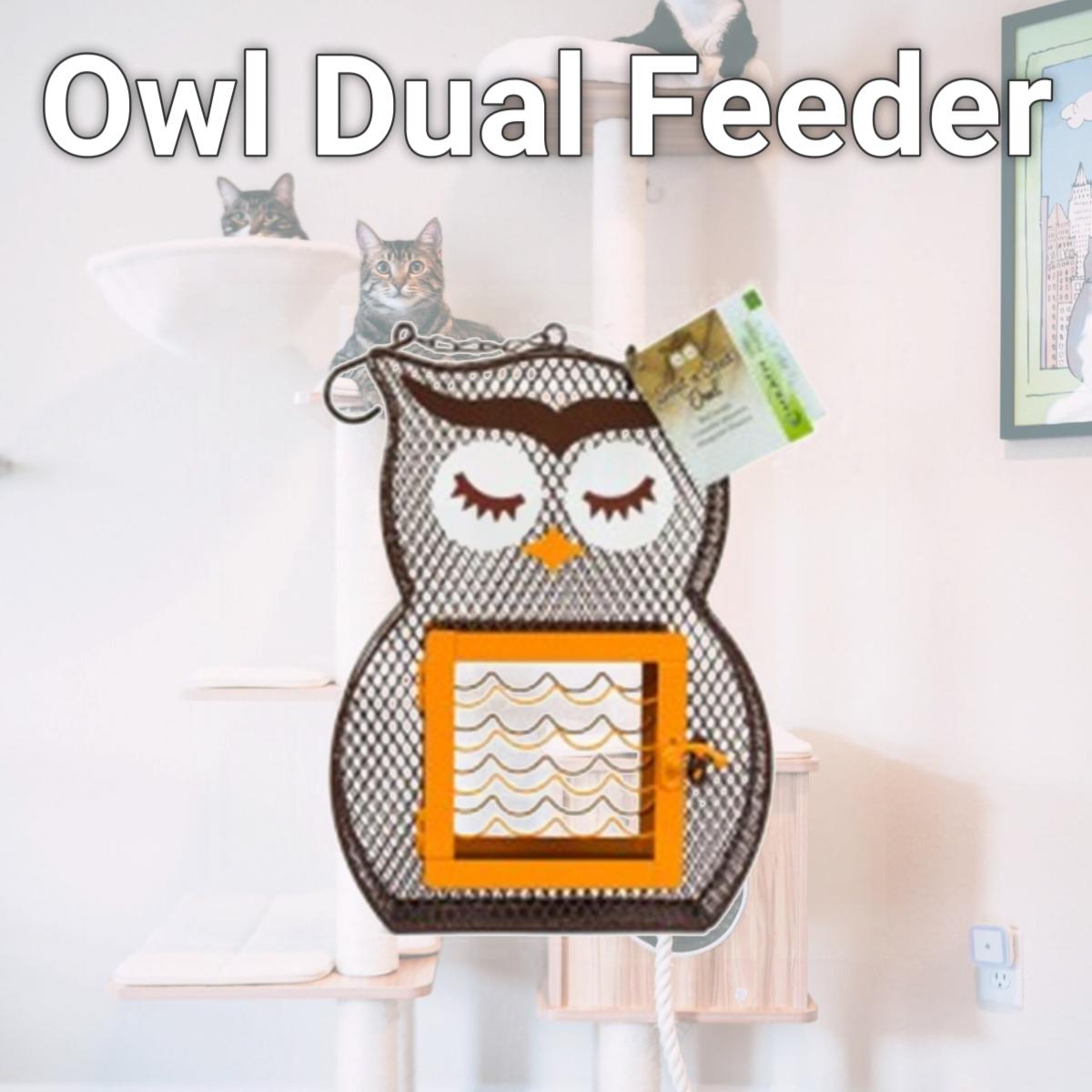 Picture of Heath HEATH21703 Owl Dual Feeder