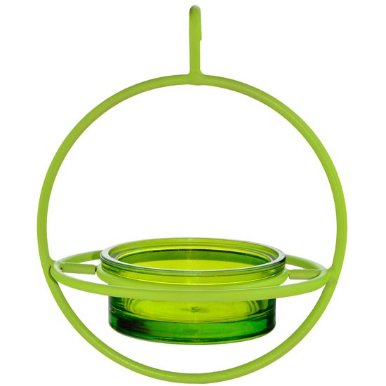 Picture of Couronne COURM047200L Hummble Bold Bird Feeder, Lime