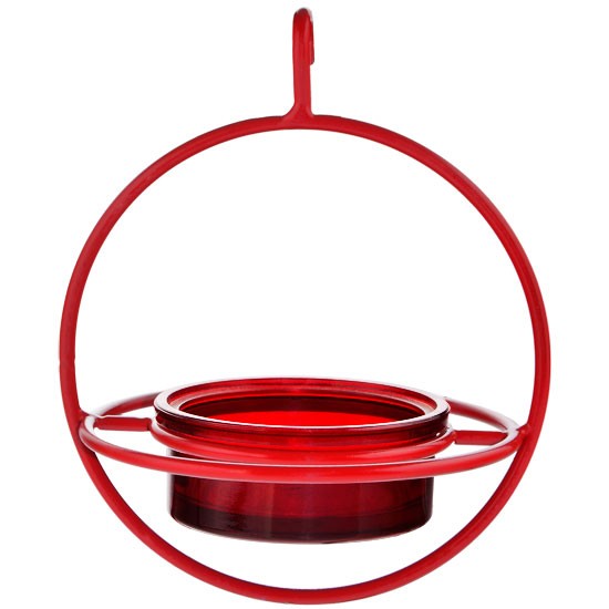 Picture of Couronne COURM047200R Hummble Bold Bird Feeder, Red