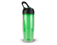 Picture of Zees Creations TG2002 Thirzt 2 Go Tritan Double, Walled Insulated Bottle - Green, 20 oz.
