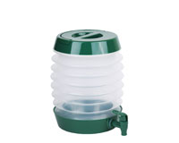 Picture of Zees Creations TG3209 Thirzt 2 Go Collapsible Dispenser - Dark Green, Size 5.5 in.