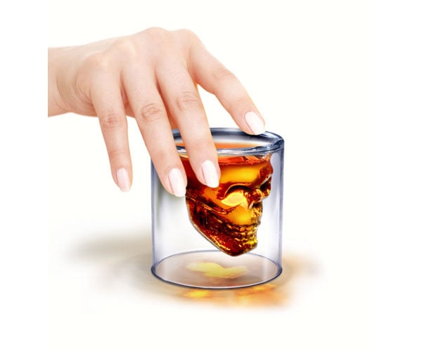 Picture of Fred and Friends FREDDOOM Doomed Skull Shot Glass