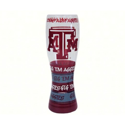 Picture of Jenkins JENKINS12972 Pilsner Glass - Texas A&M Aggies