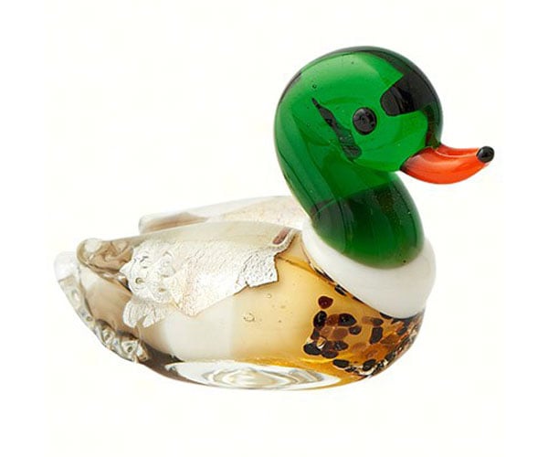 Picture of LS Arts MA-060 Milano Art Glass Animals-Duck