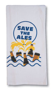Picture of Cork Pops CP66680 Save the Ales Bar Towel