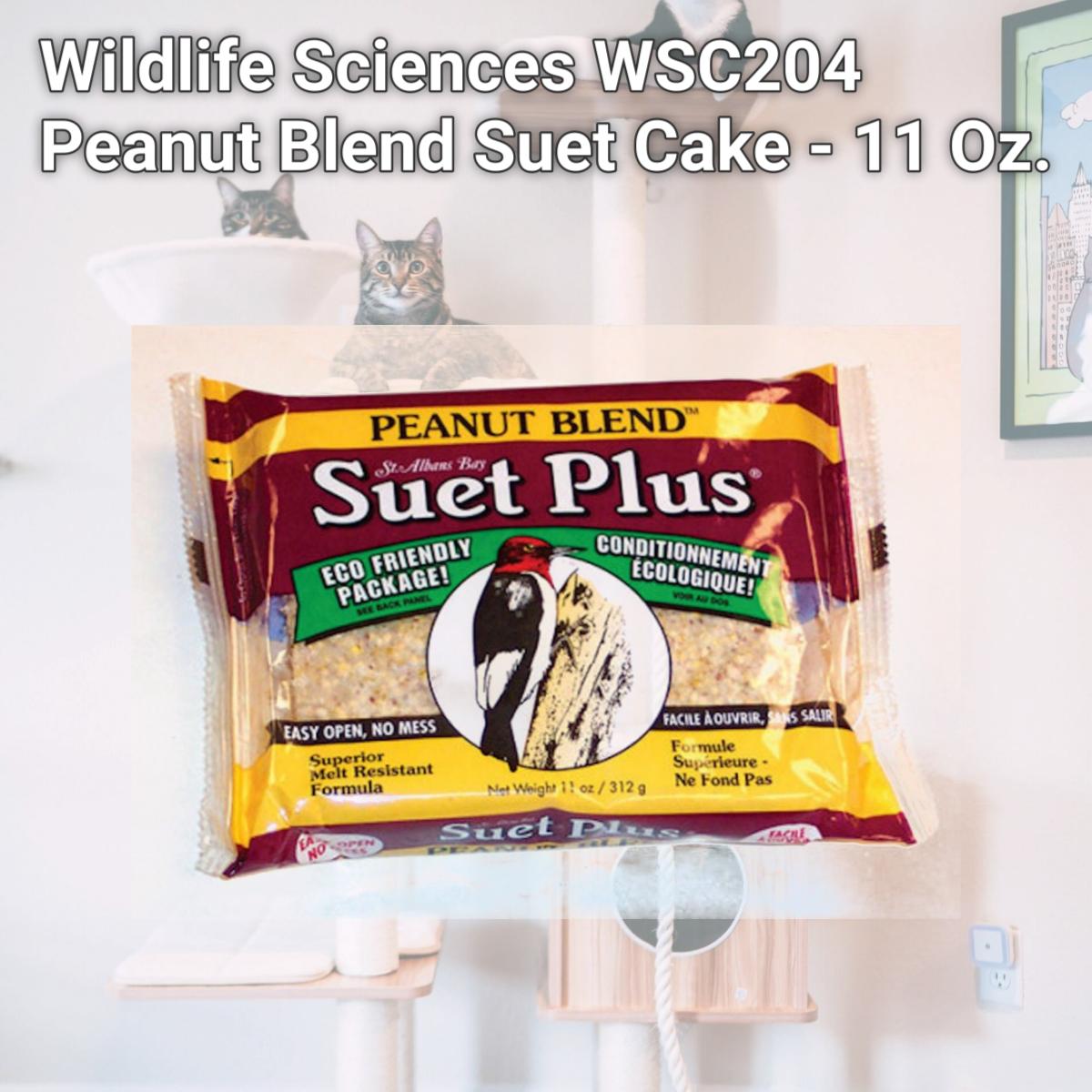 Picture of Wildlife Sciences WSC204 Peanut Blend Suet Cake - 11 Oz.