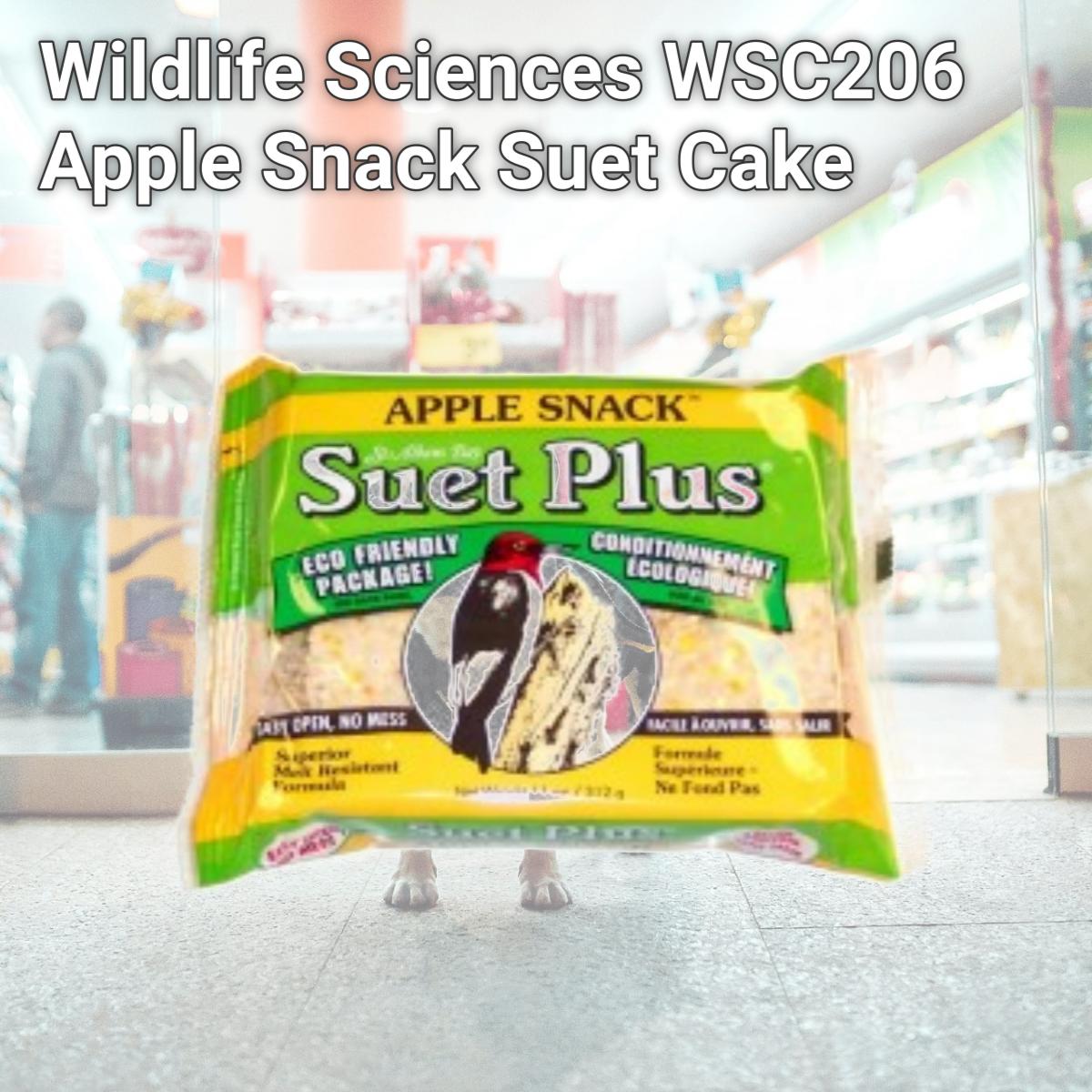 Picture of Wildlife Sciences WSC206 Apple Snack Suet Cake