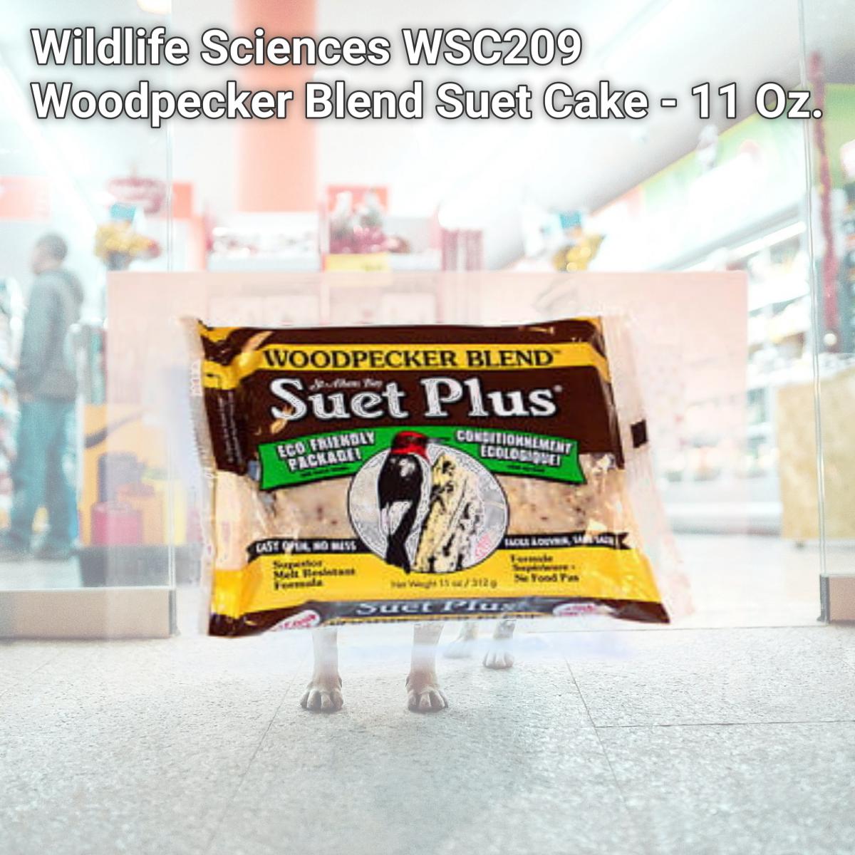Picture of Wildlife Sciences WSC209 Woodpecker Blend Suet Cake - 11 Oz.