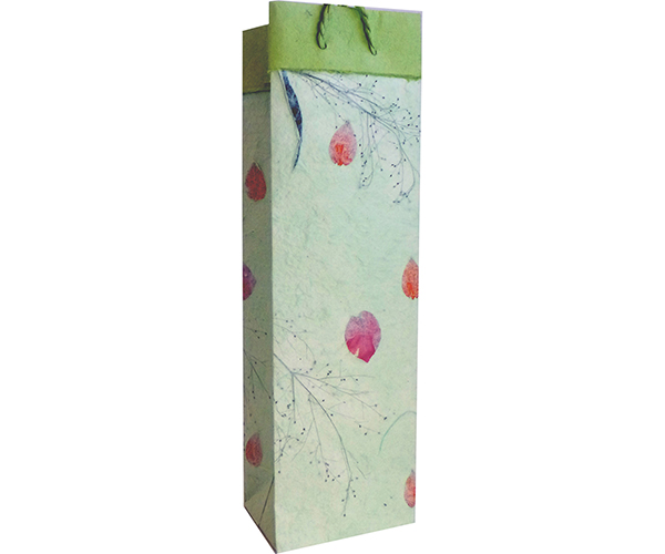 Picture of Bella Vita BB1PFMINT Handmade Paper Bottle Bags Mint 