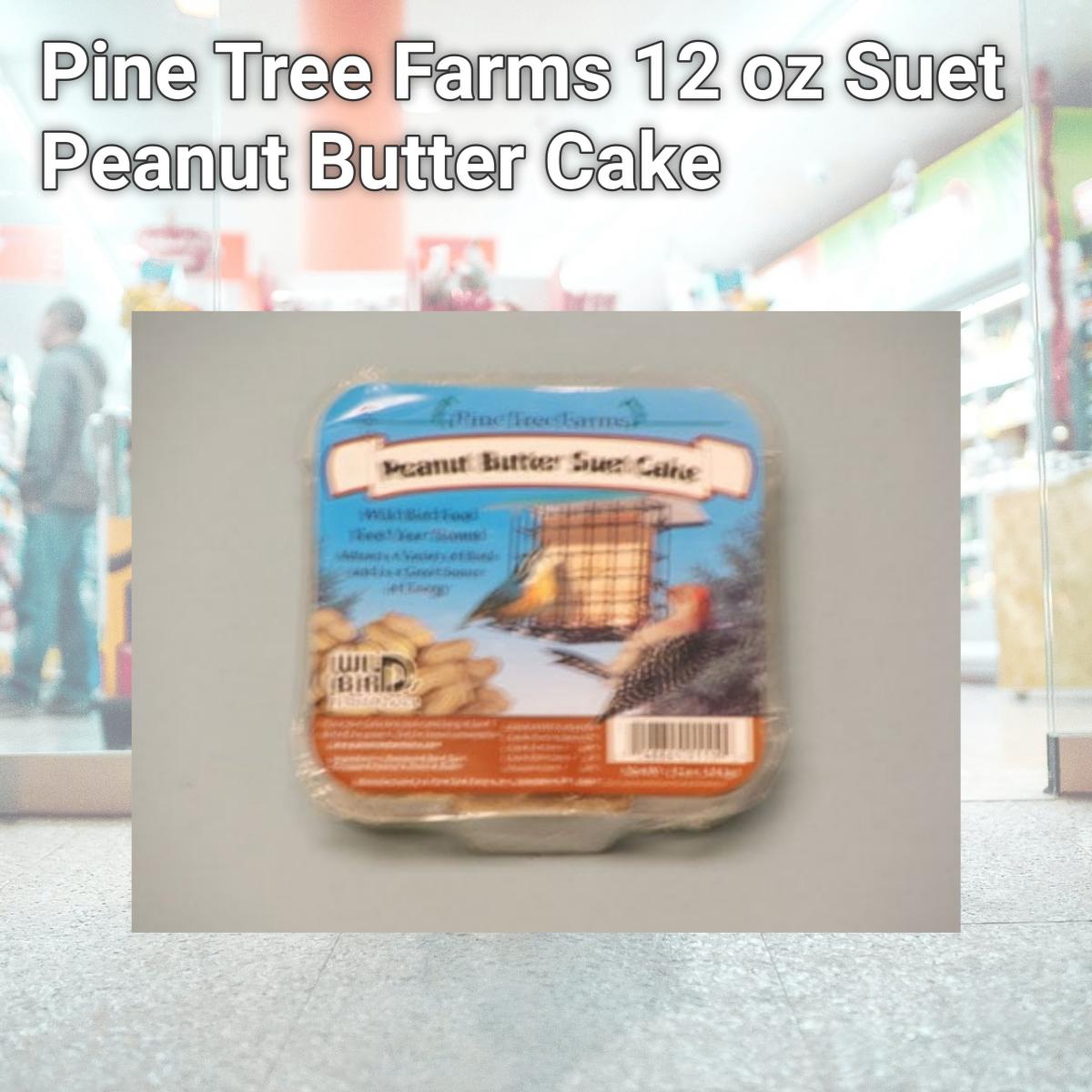 Picture of Pine Tree Farms 12 oz Suet Peanut Butter Cake 