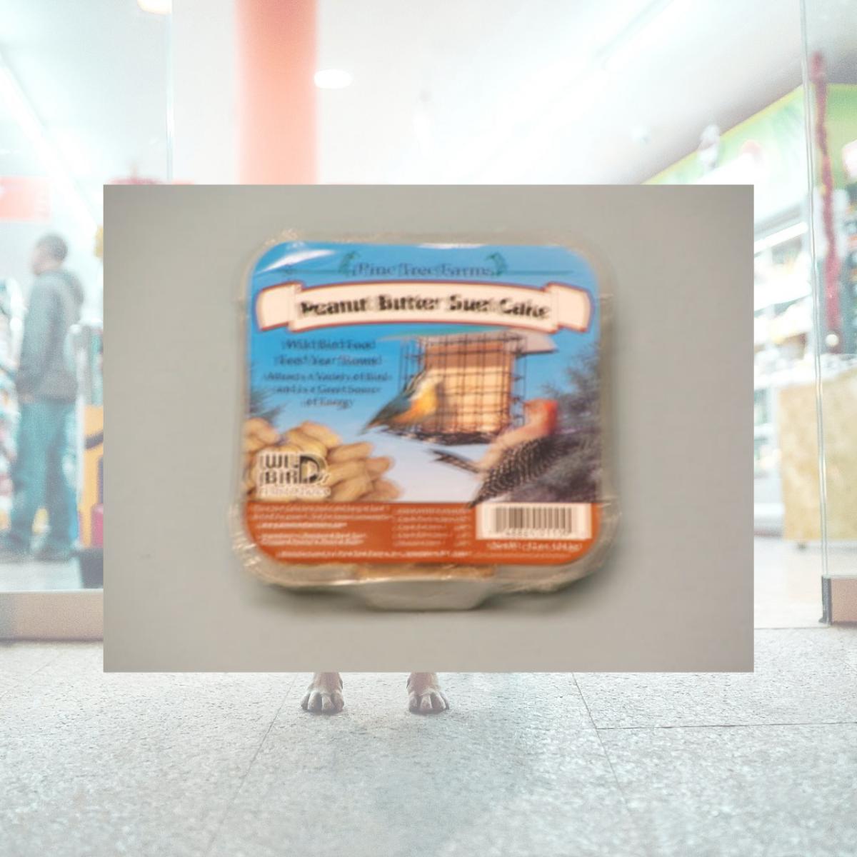 Picture of Pine Tree Farms 12 oz Suet Peanut Butter Cake 