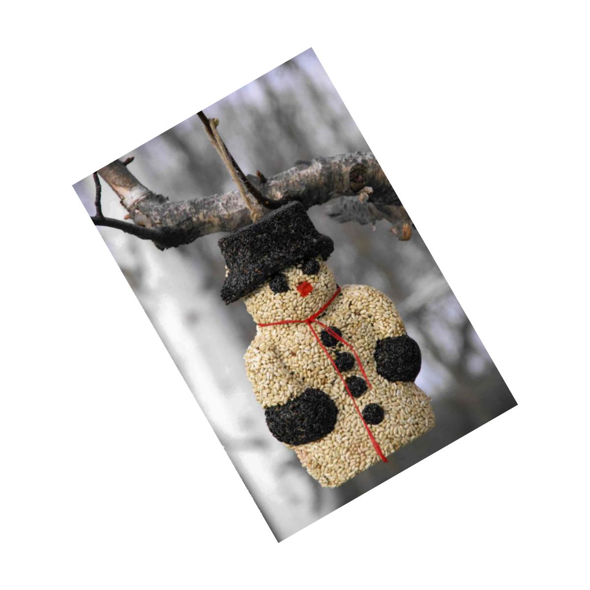 Picture of Pine Tree Farms PTF1300 Snow Man Wreath