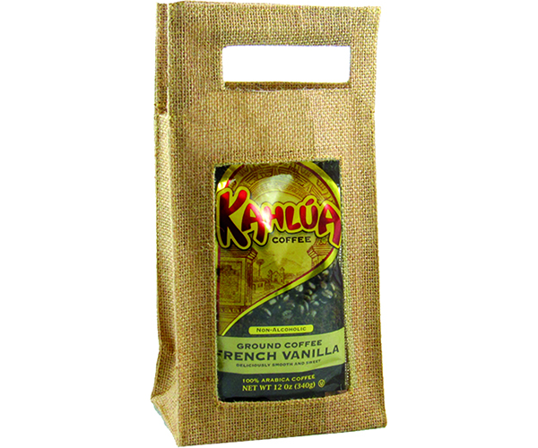 Picture of Bella Vita GJC1NATURAL Jute 1 Compartment Coffee Bags  Natural
