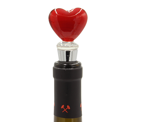 Picture of Bella Vita ABSHEART Bottle Stoppers&#44; Heart
