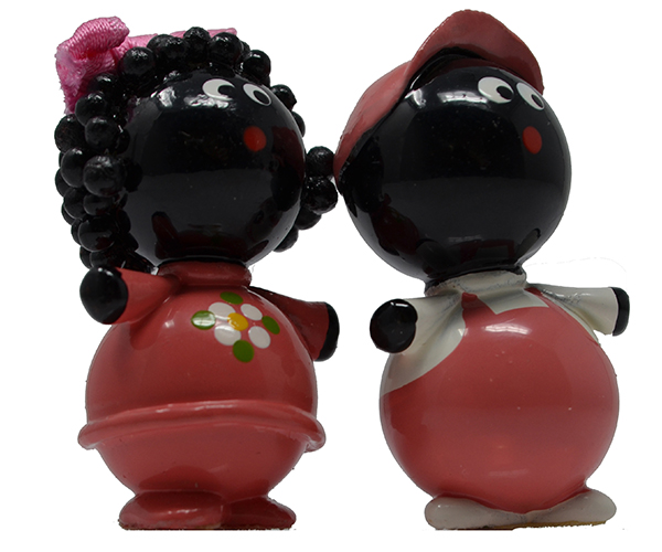 Picture of Brushart MARBLE0401 Black Couple Marble Figures