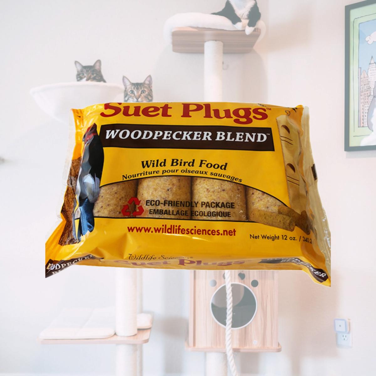 Picture of Wildlife Sciences WSC786 Woodpecker Blend Suet Plug 