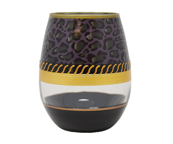 Picture of Bottoms Up - 95 & Sunny SLDECOJAGUAR Stemless Wine Glass Deco Jaguar
