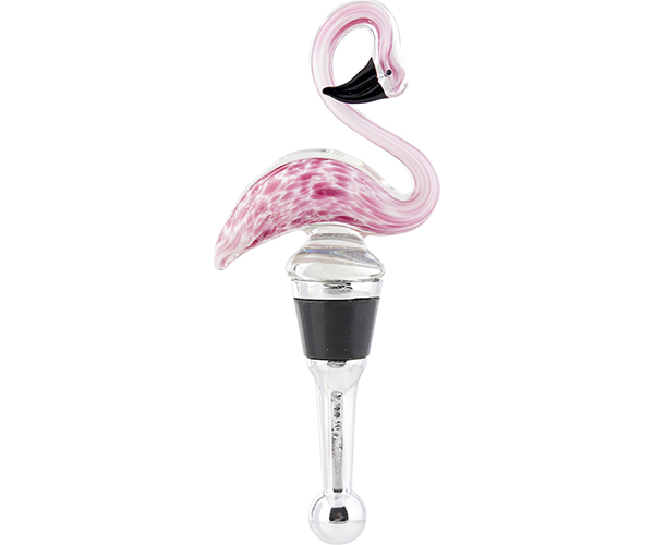 Picture of LS Arts BS-084C Flamingo Coastal Collection Bottle Stopper