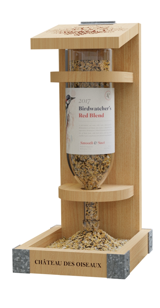 Picture of Woodlink WL24351 Novelty Wine Bottle Bird Seed Feeder