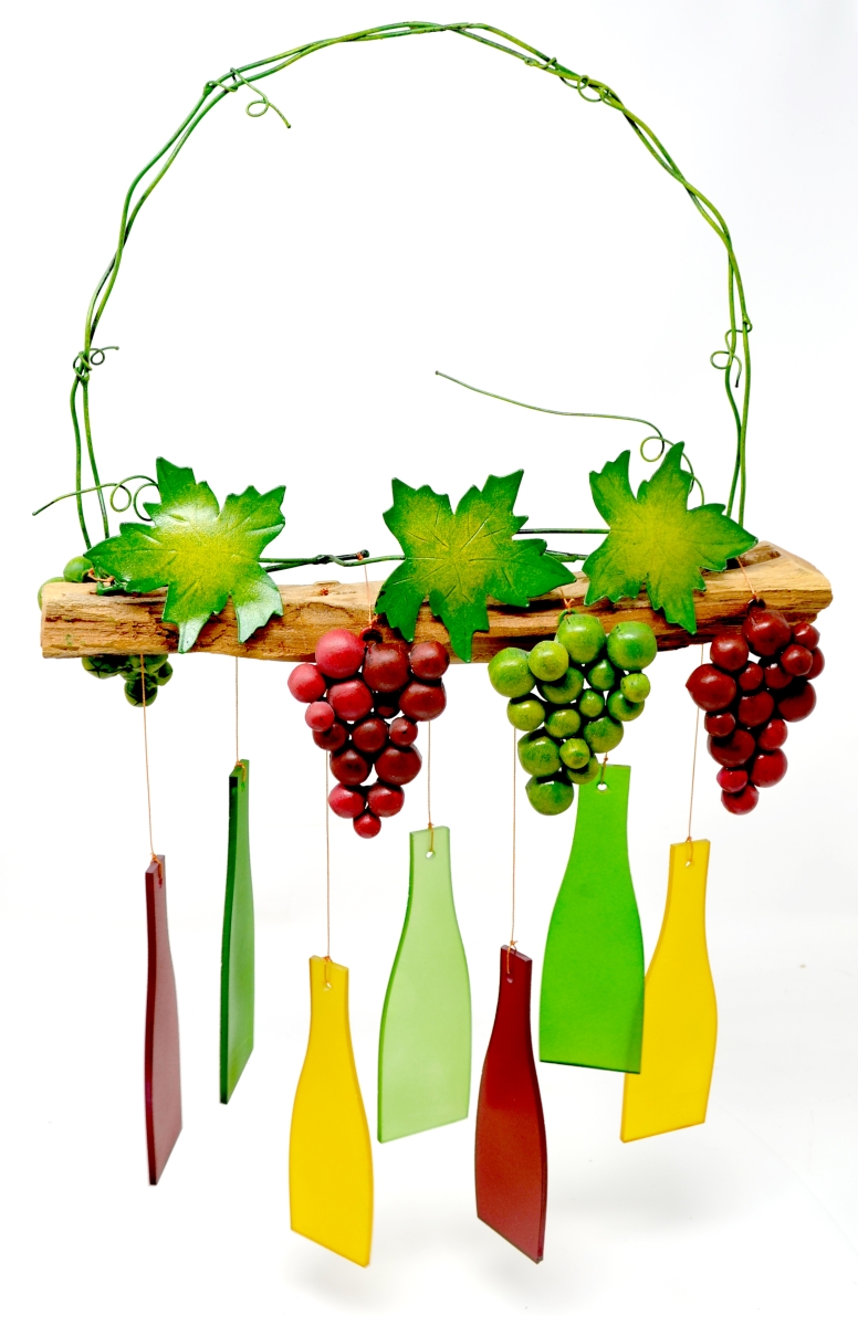 Picture of Gift Essentials GEBLUEG579 Grapevine Wind Chime