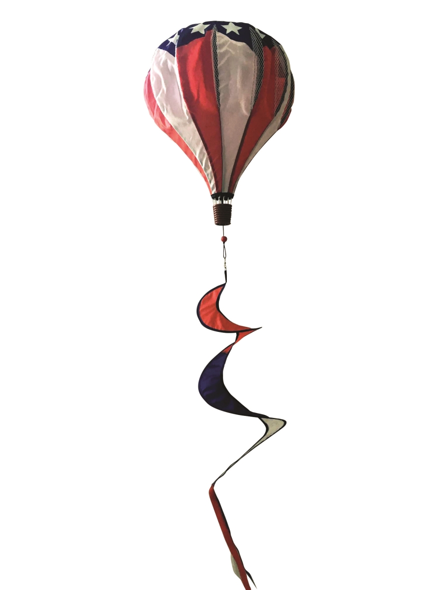Picture of Briarwood Lane BLW00026 Deluxe Patriotic Hot Air Balloon Spinner