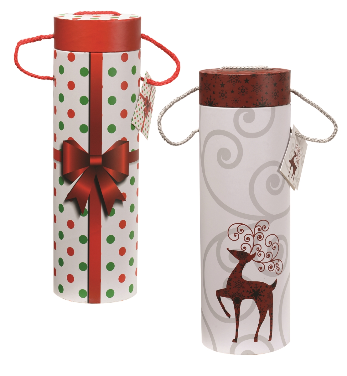 Picture of Wrap-Art 16806 Wine Tubes - Holiday Set of 2 