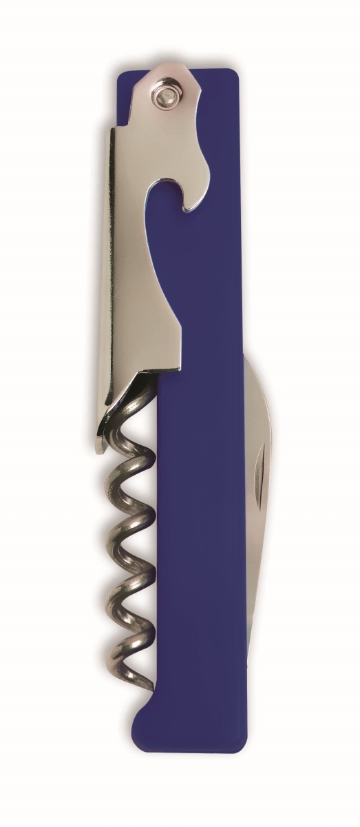 Picture of Wrap-Art 26685 Plastic &amp; Stainless Steel Corkscrew Blue 