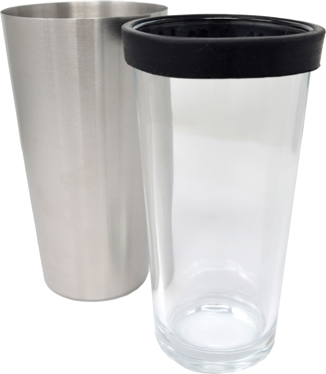 Picture of Entertaining Essentials EE123 Boston Shaker&#44; Stainless Steel & Glass