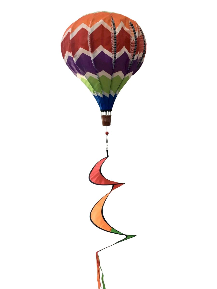 Picture of Briarwood Lane BLW00029 Deluxe Hot Air Balloon Spinner  Orange &amp; Pink