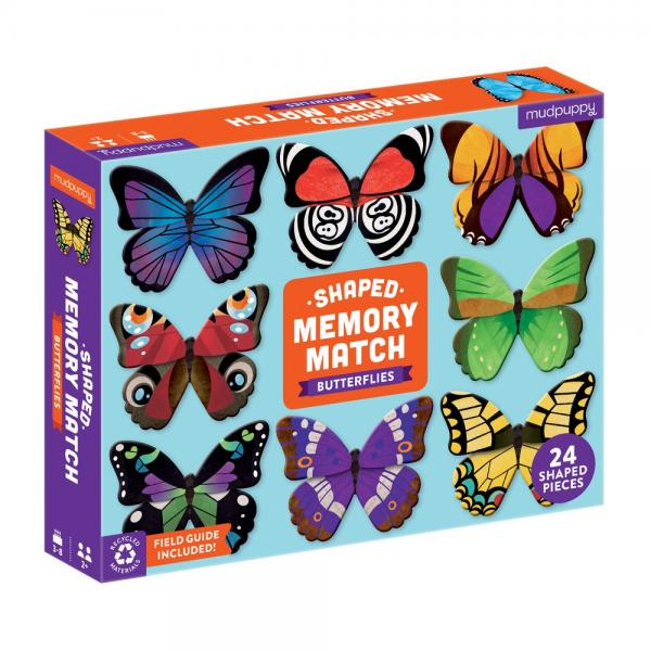Picture of Chronicle Books CB9780735363267 Butterflies Shaped Puzzle - 24 Piece