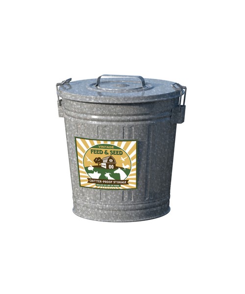 Picture of Woodlink WL25254 25 lbs Feed & Seed Canister Storage Tin