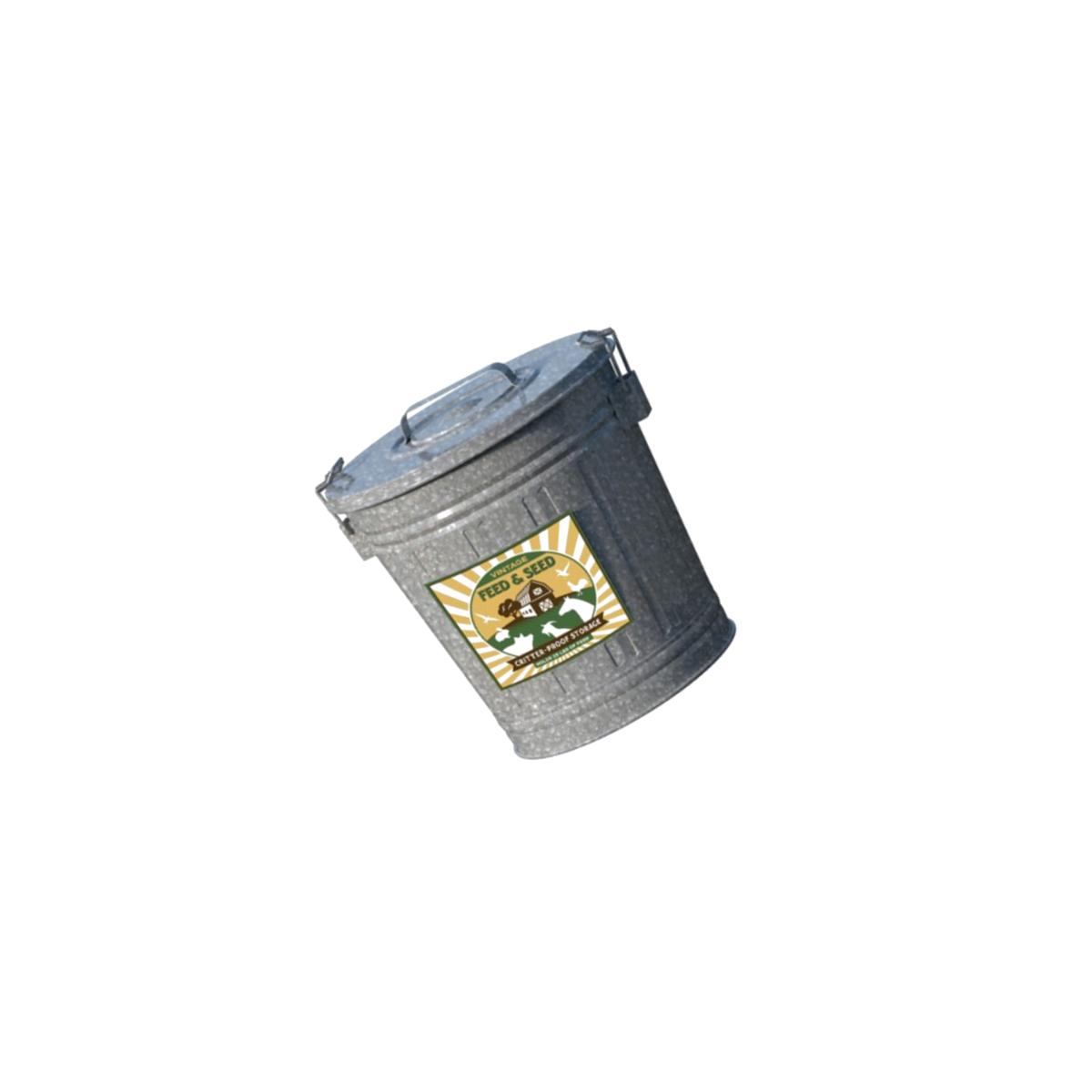 Picture of Woodlink WL25254 25 lbs Feed & Seed Canister Storage Tin